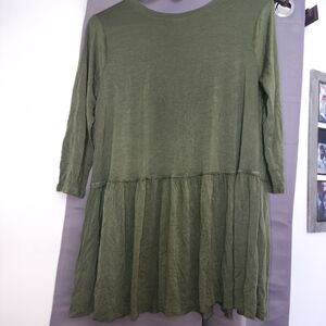 Zenana Outfitters Forest Green Tunic
